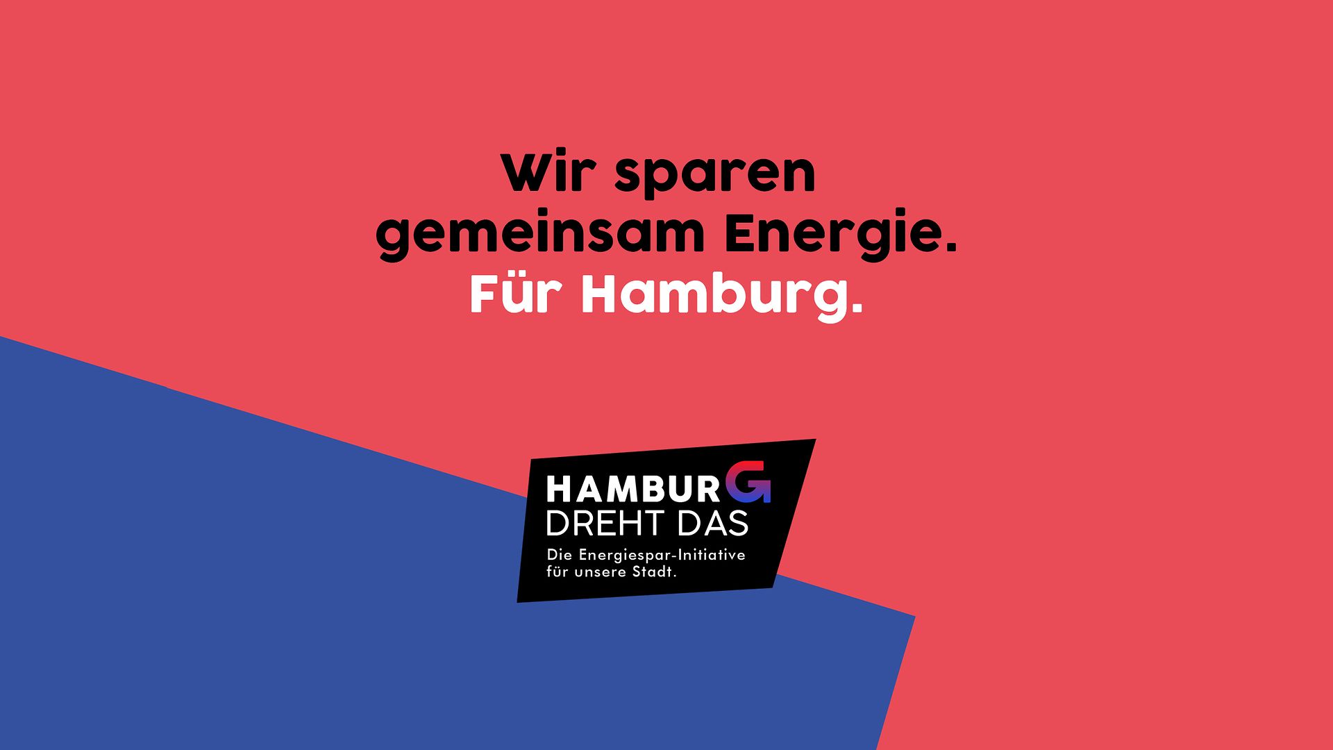Wir sparen gemeinsam Energie. Für Hamburg.